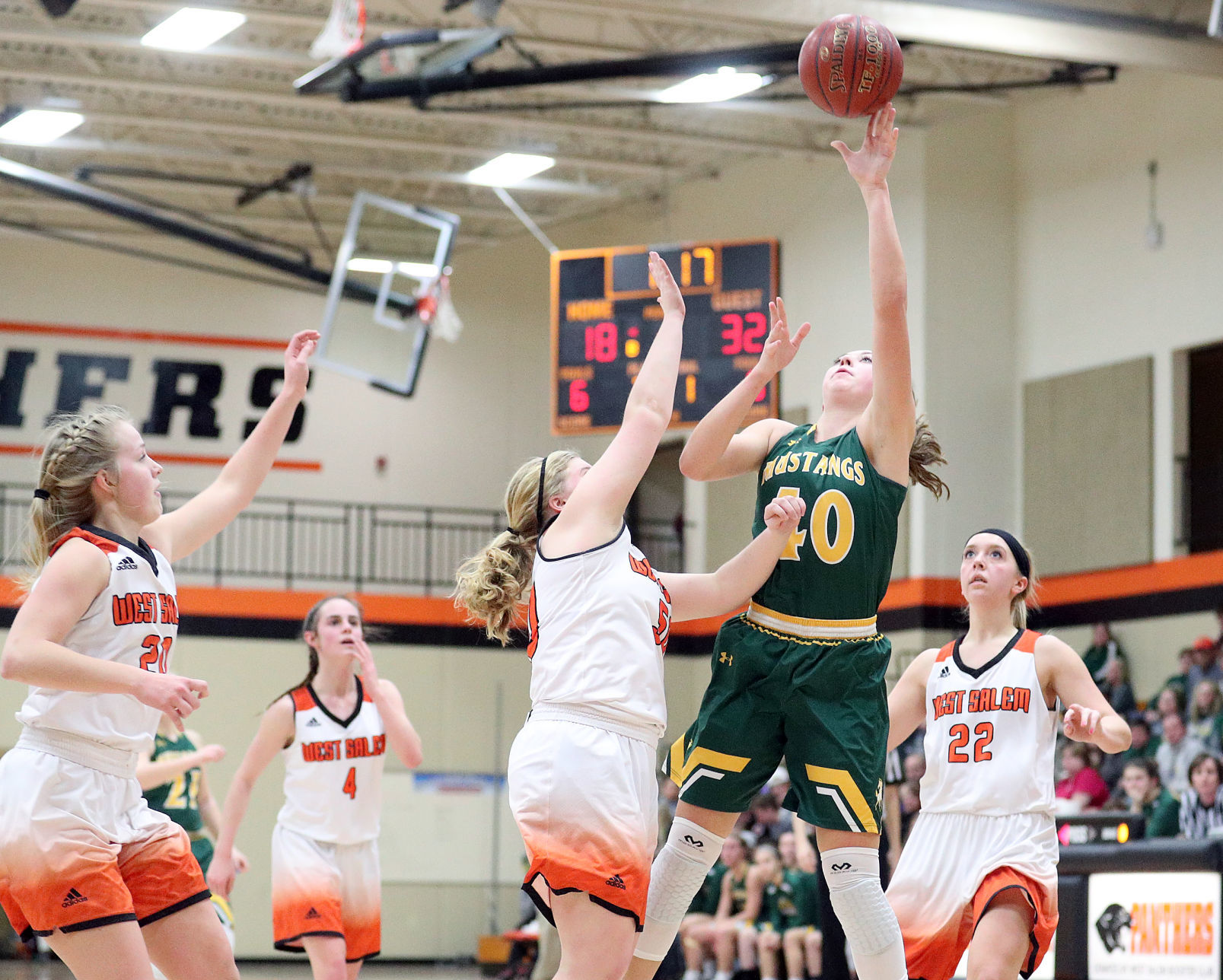 West Salem vs. Melrose-Mindoro Girls Basketball